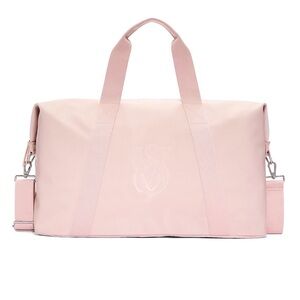 Victoria's Secret Pink Liquid Shine Duffle Travel Bag